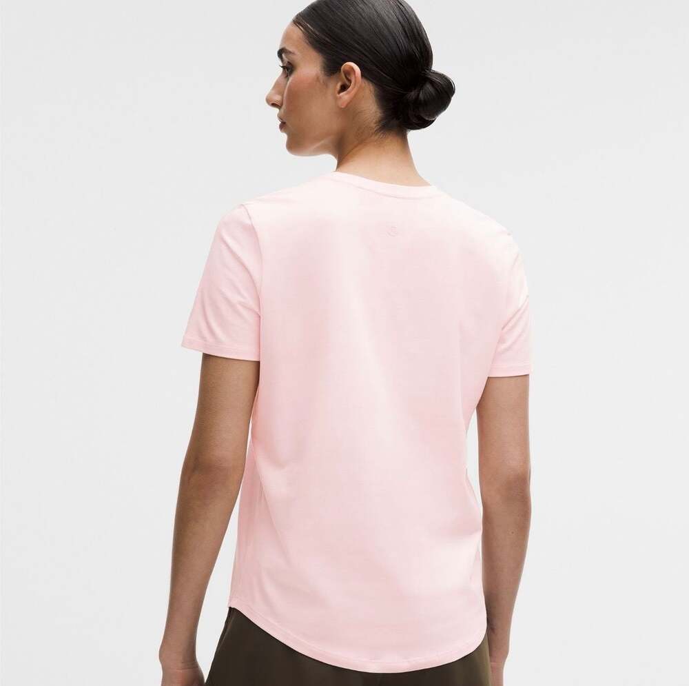 Lululemon Love Crewneck T-Shirt in Pink